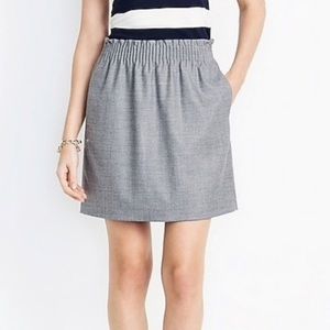 J. Crew Mercantile Paper Bag Waist Sidewalk Skirt